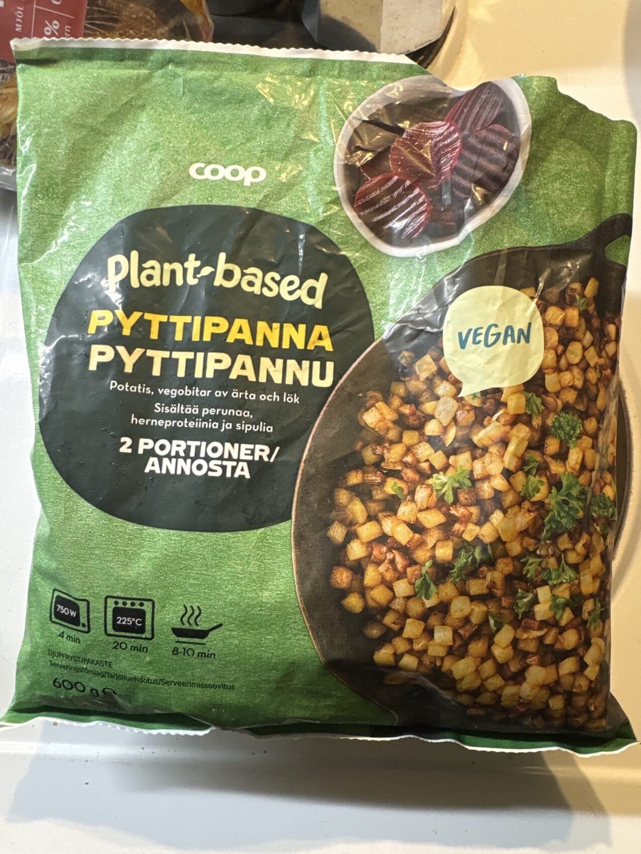 Coop Plant-based Pyttipanna packshot