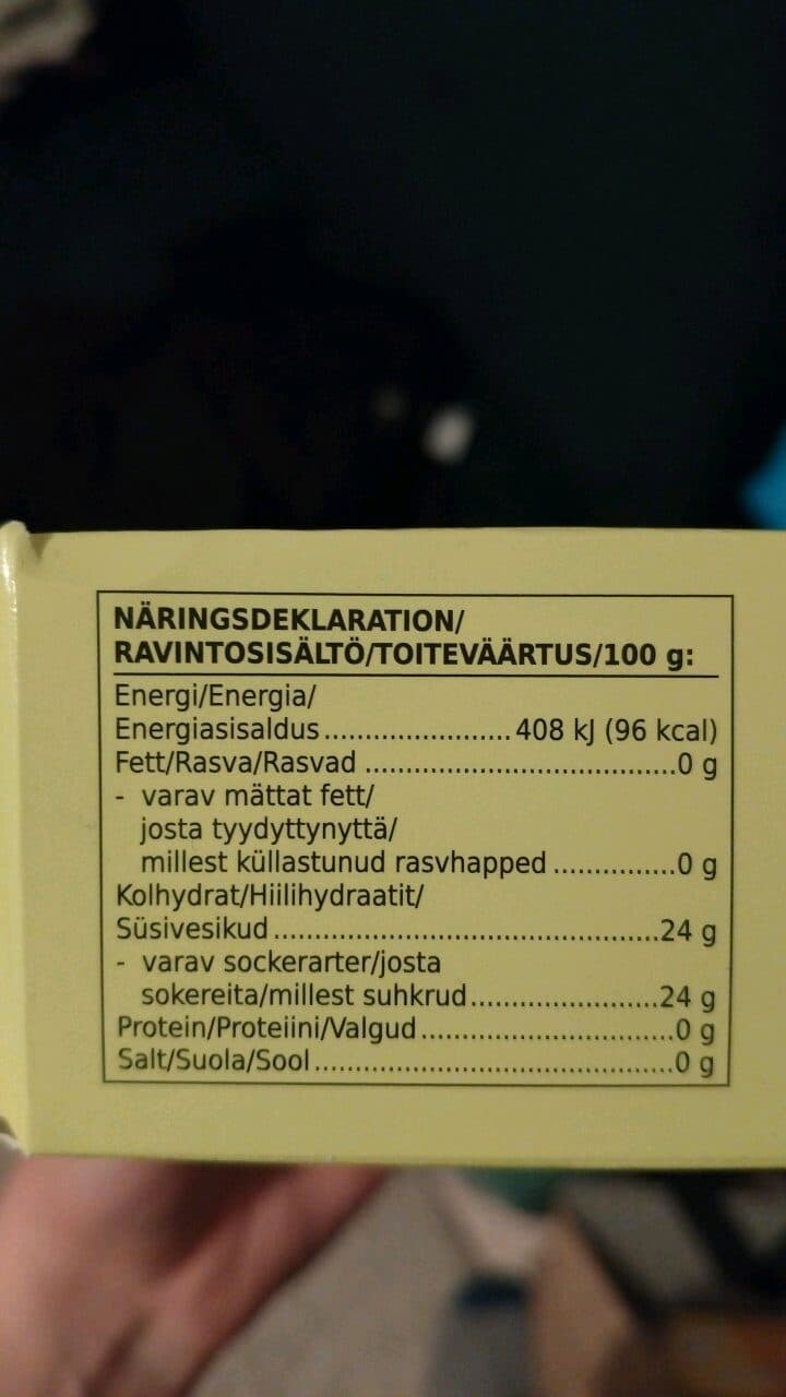 Coop Pear&Rasberry Mehujää packshot