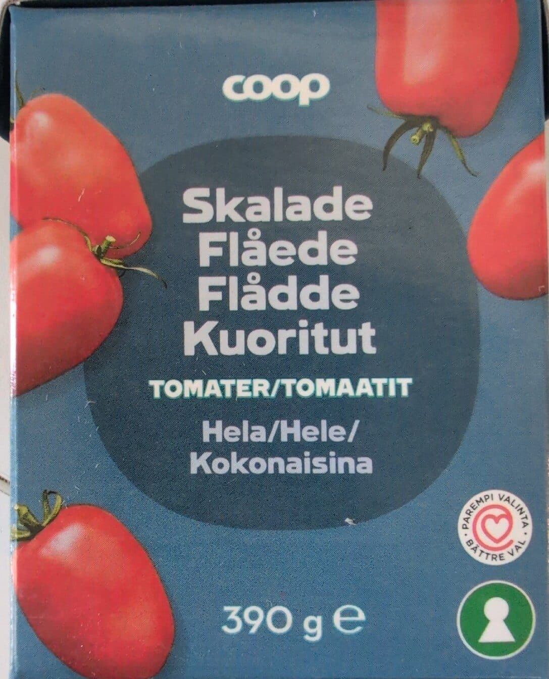 Coop Kuoritut Tomaatit packshot