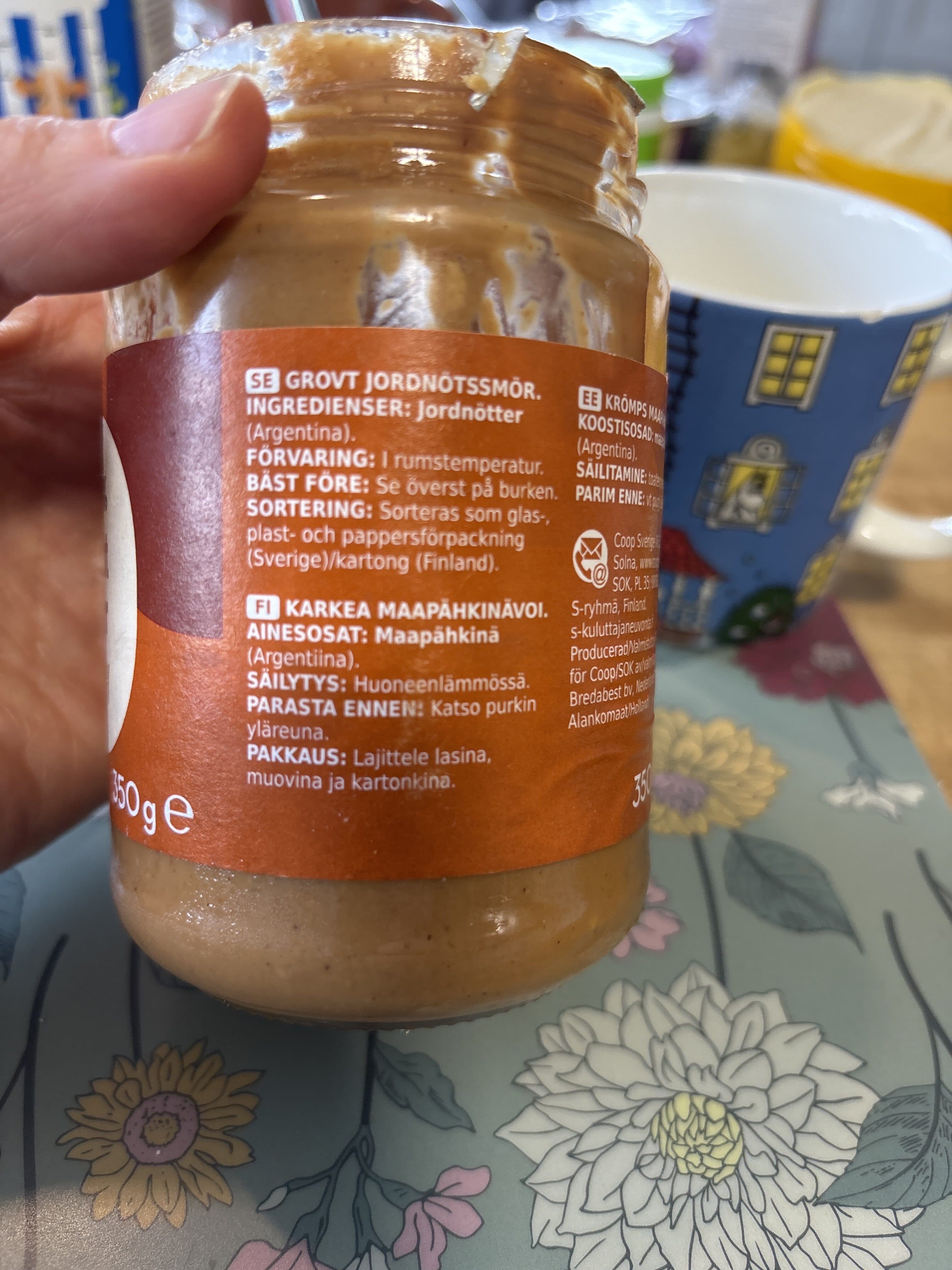 Coop 100% Peanut Butter Crunchy packshot