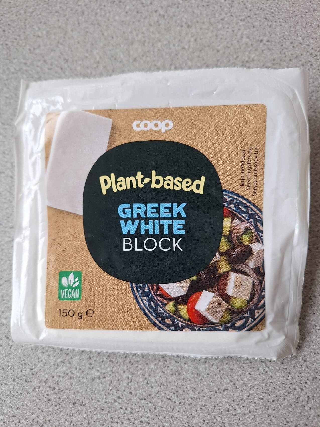 Coop Greek White Block packshot