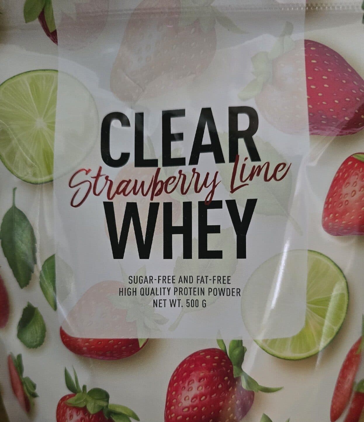 Body Science Clear Whey Strewberry Lime packshot