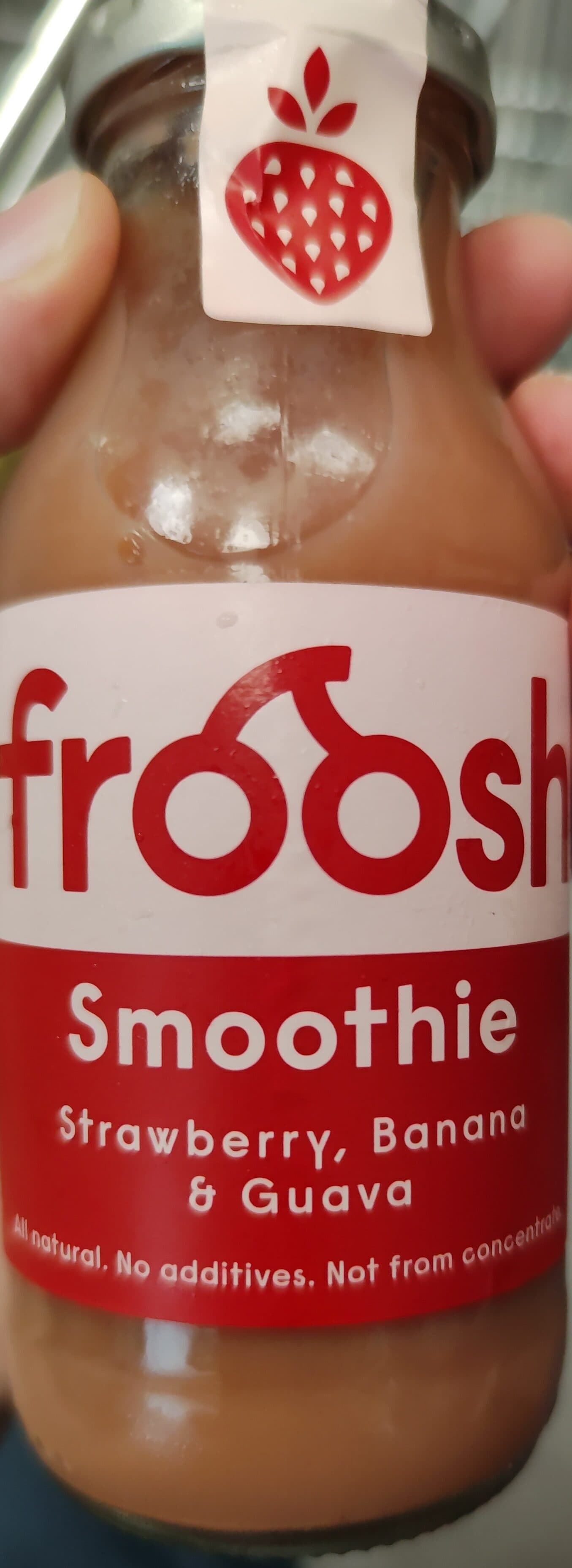 Fazer Froosh Smoothie Strawberry, Banana & Guava packshot