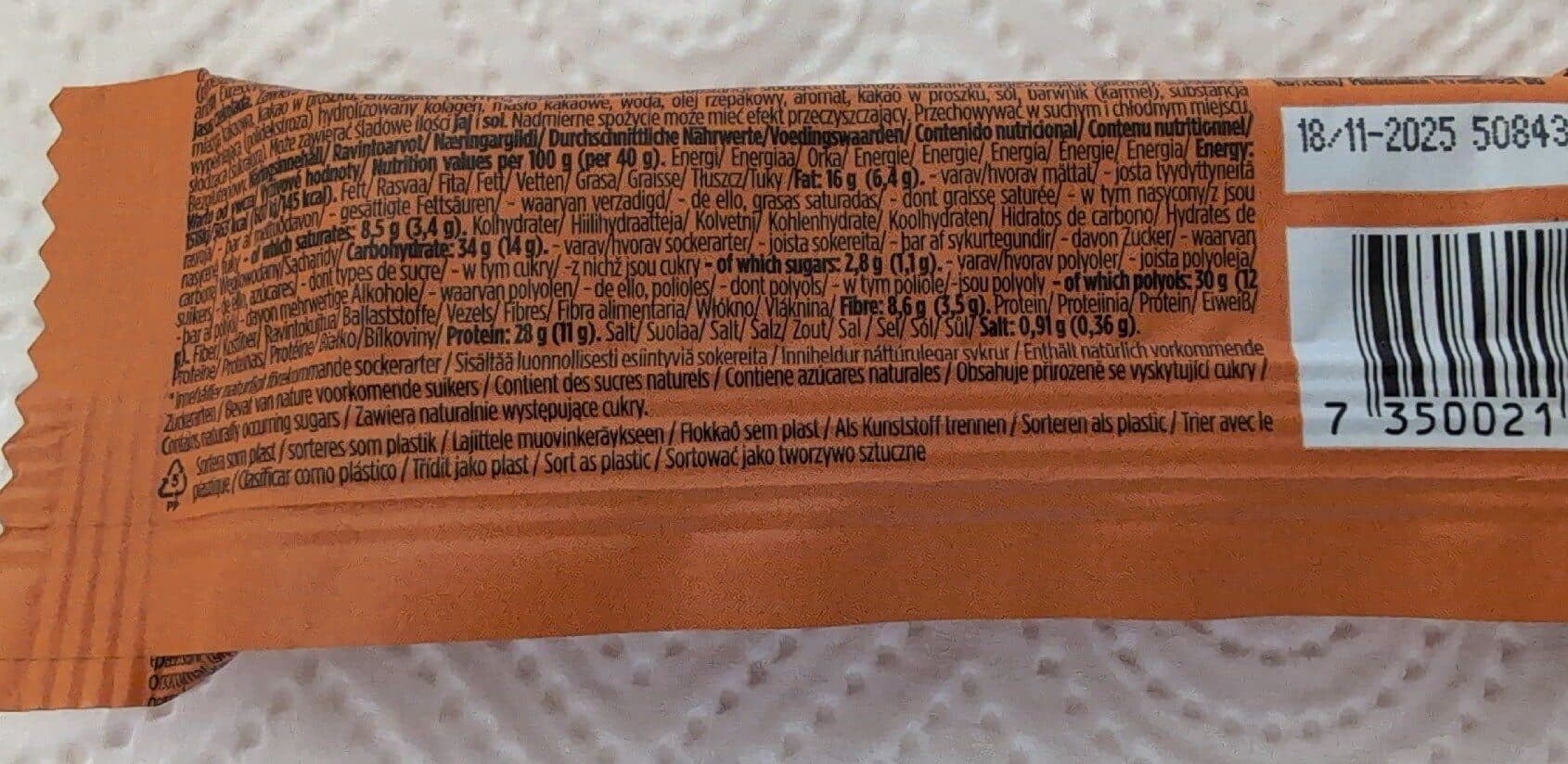 Pro!Brands Soft Bar Salty Toffee packshot