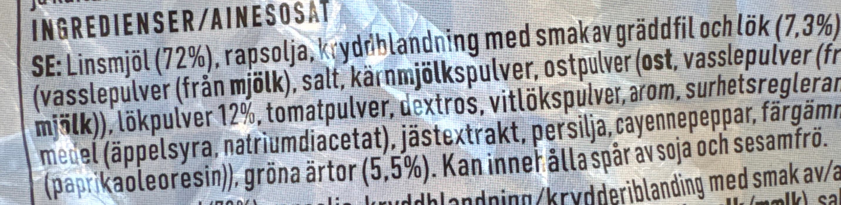 FRIGGS Protein Kakor Sourcream & Onion packshot