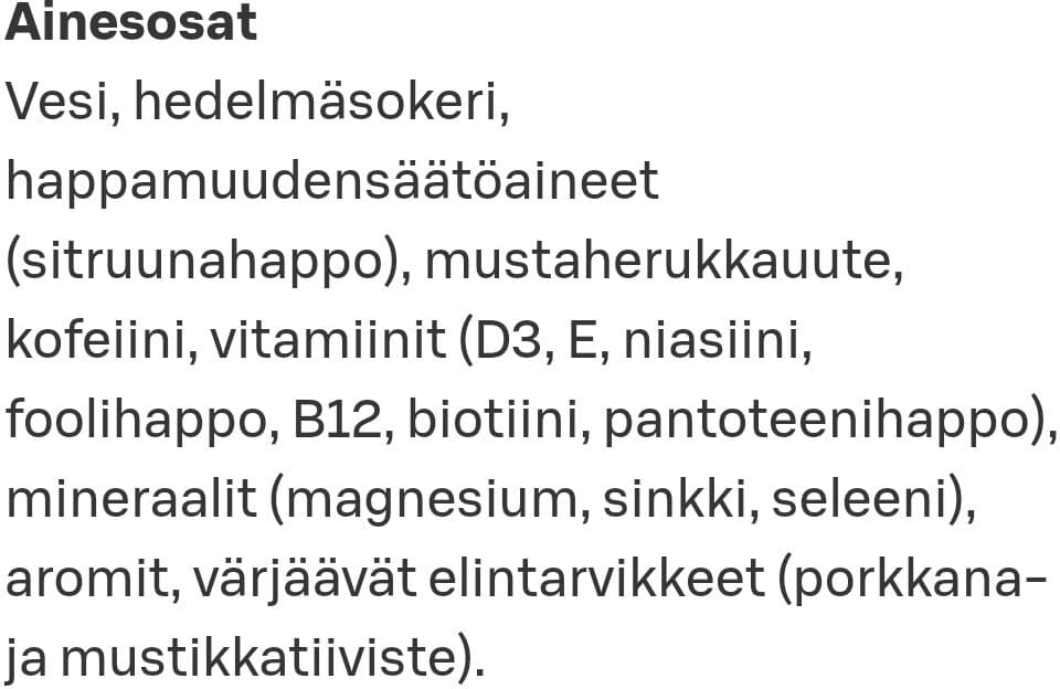 Vitamin Well Awake - Vadelma vitamiinivesi packshot