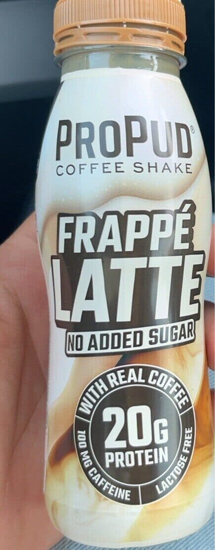 Propud Frappe Latte Coffee Shake packshot