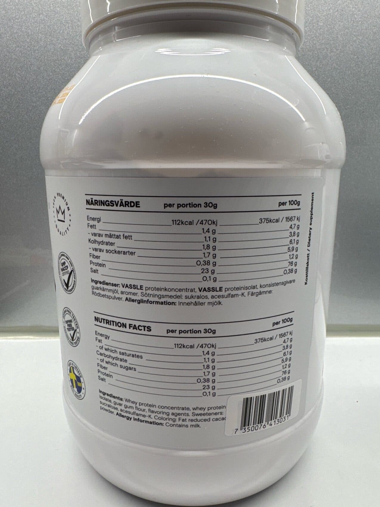 ELIT Nutrition lactose intolerant protein powder elite nutrition packshot