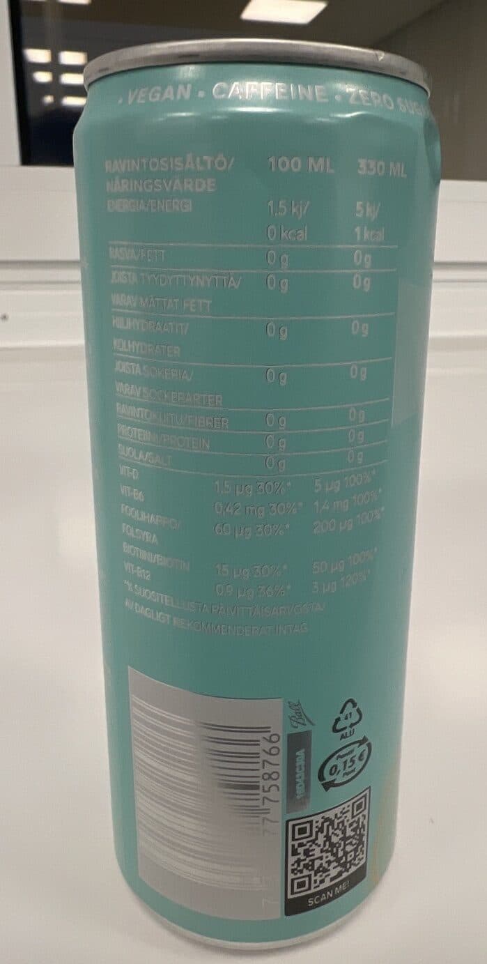 GAAM Energy drink packshot