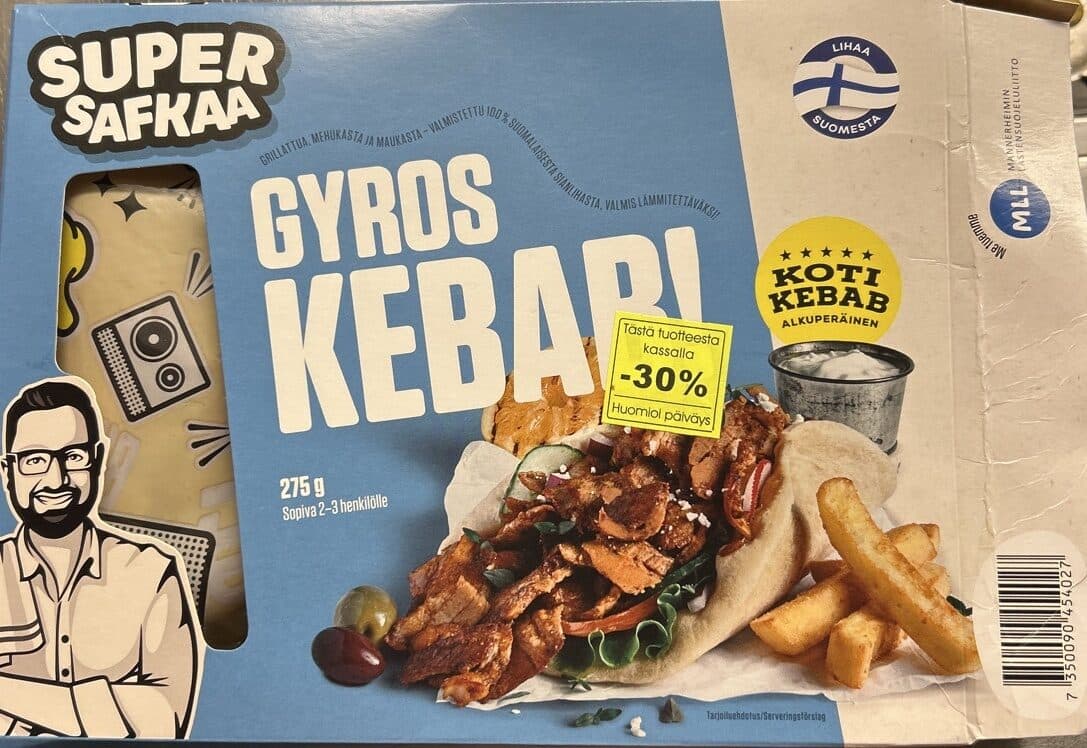 Super Safkaa Gyros Kebab! packshot