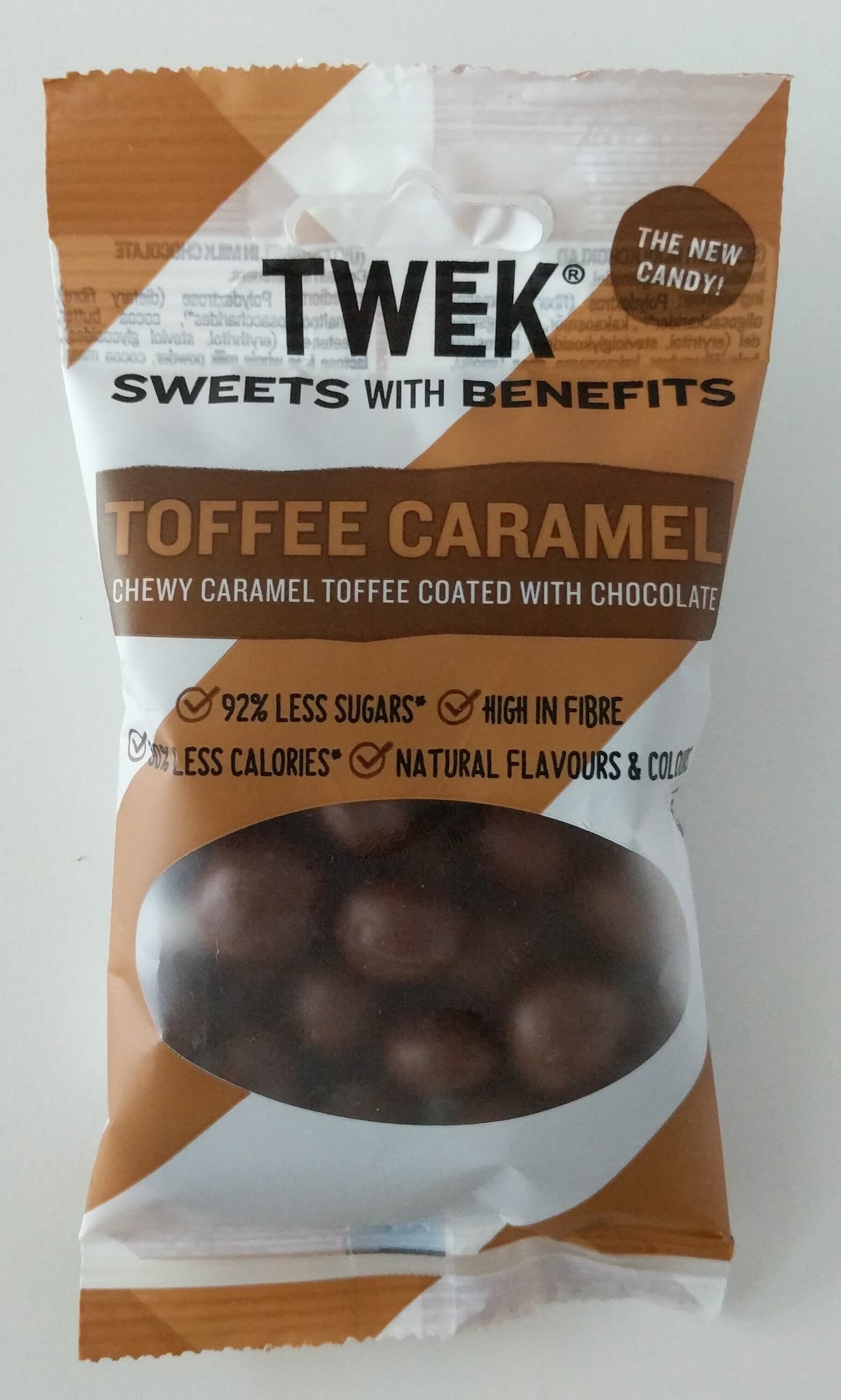 Tweek Toffee caramel packshot