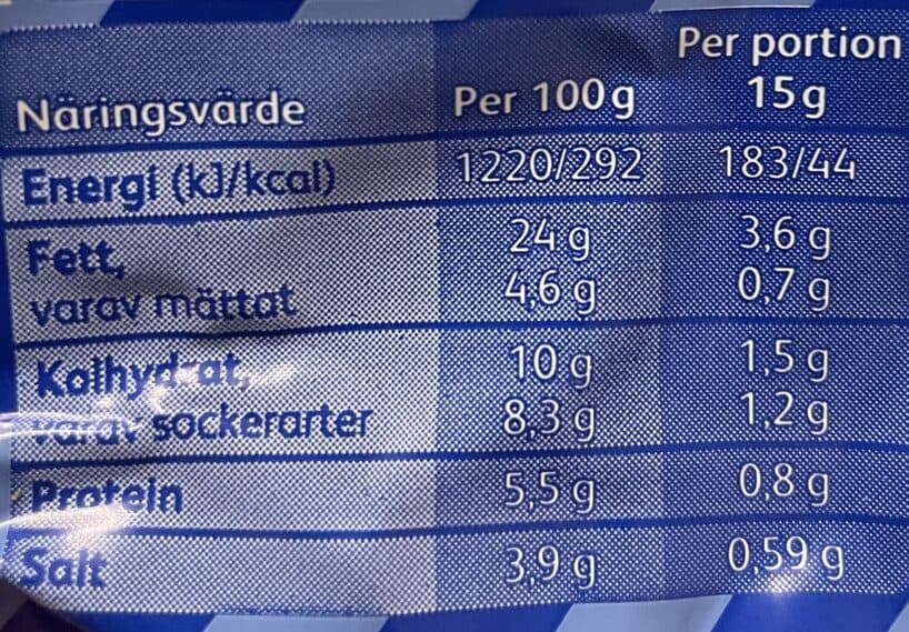 Kalles randiga Kalles packshot