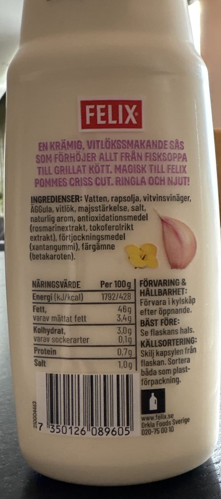 Felix Aioli Sas packshot
