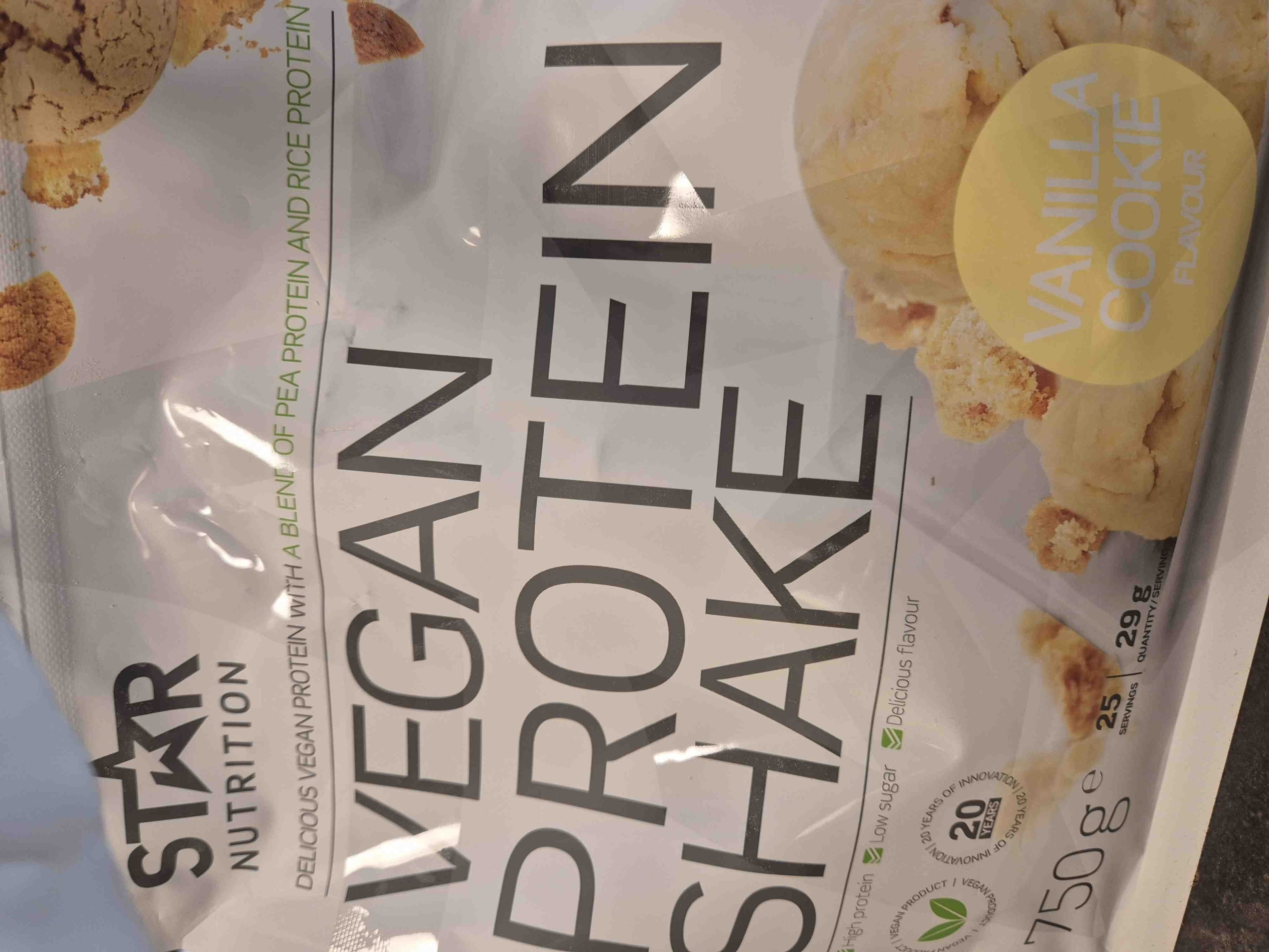 Star nutrition Vanilla vegan proteon packshot