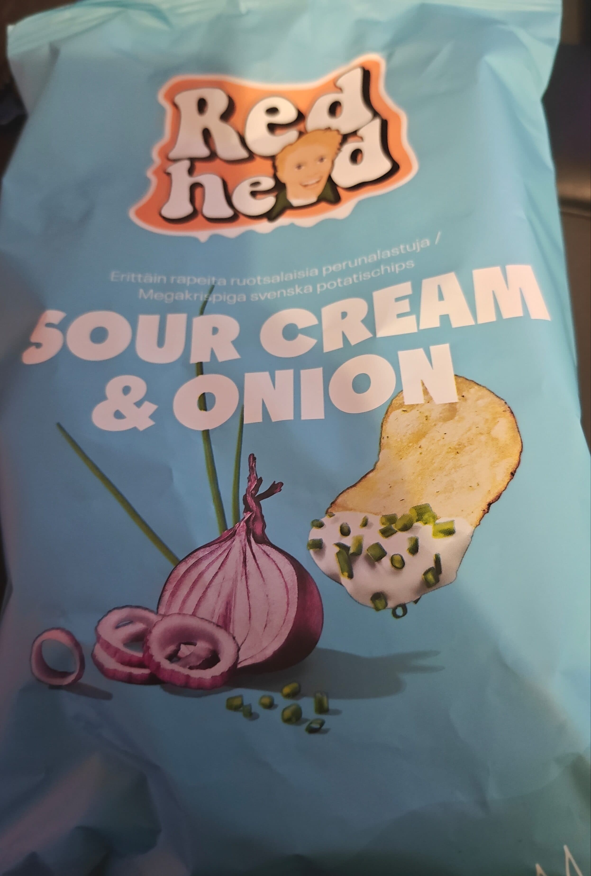 Readhead Sour cream & onion perunalastuja packshot