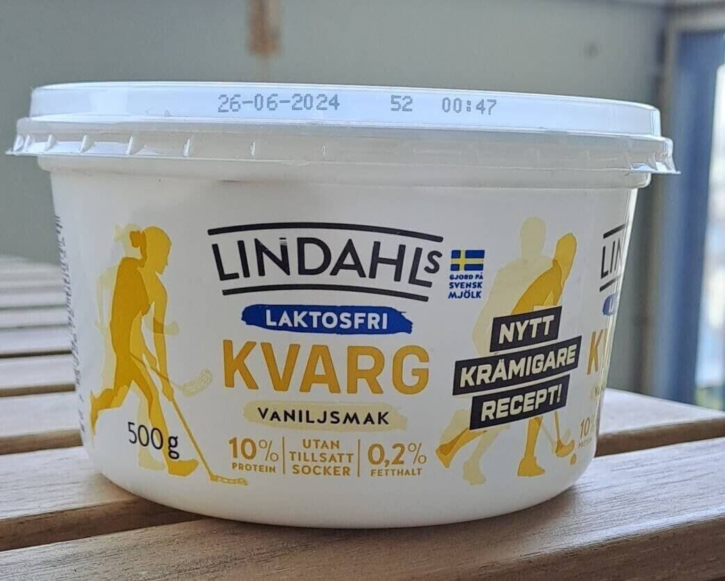 Lindahls Kvarg vaniljsmak packshot
