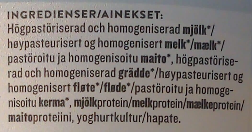Salakis Turkkilainen maustamaton jogurtti 3,5% packshot