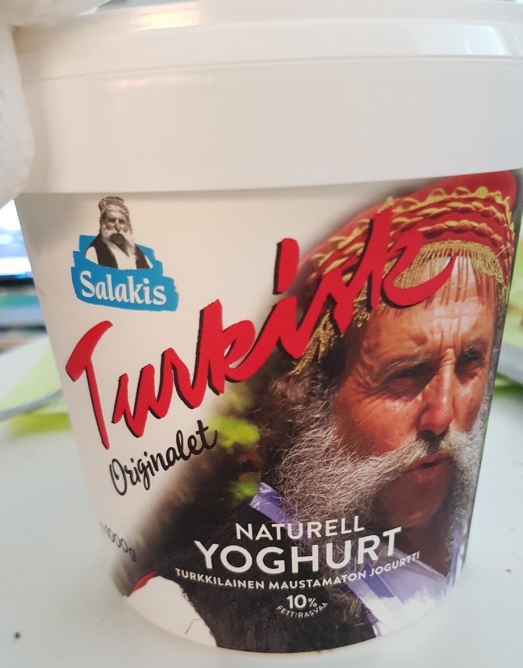 Salakis Turkisk Naturell Yoghurt packshot