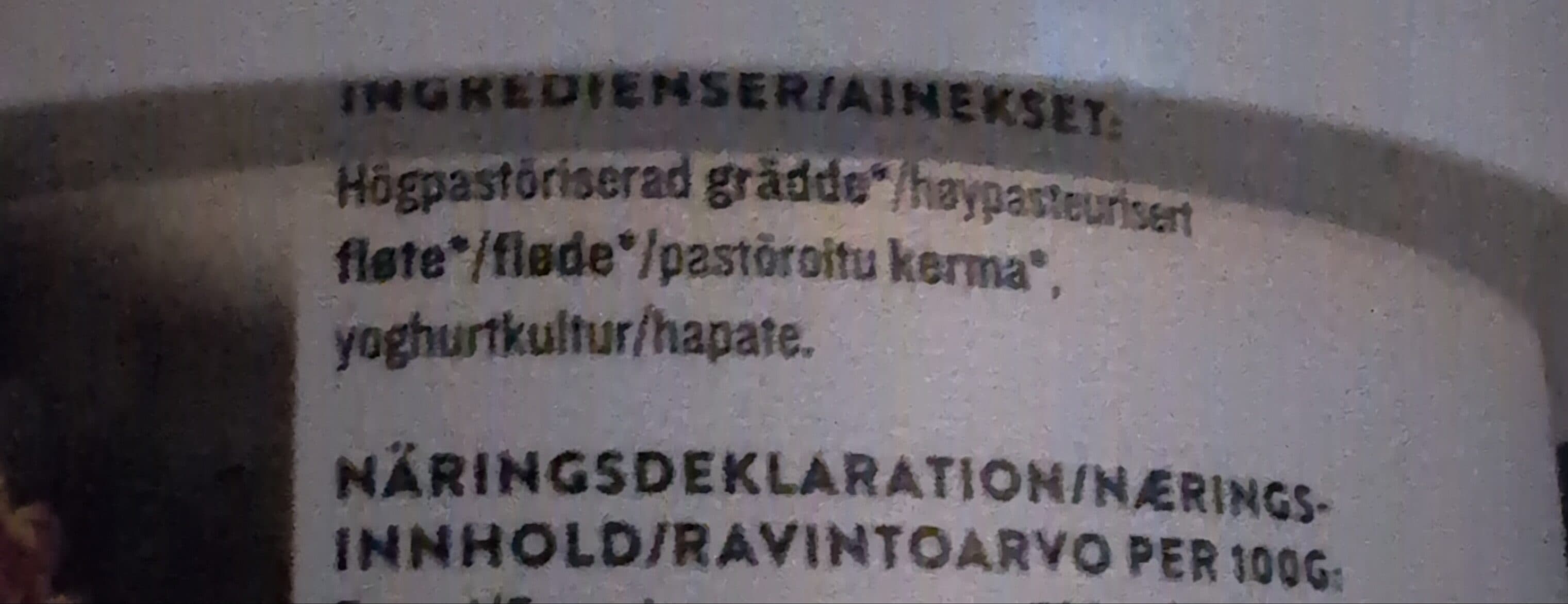Salakis Turkisk Naturell Yoghurt packshot