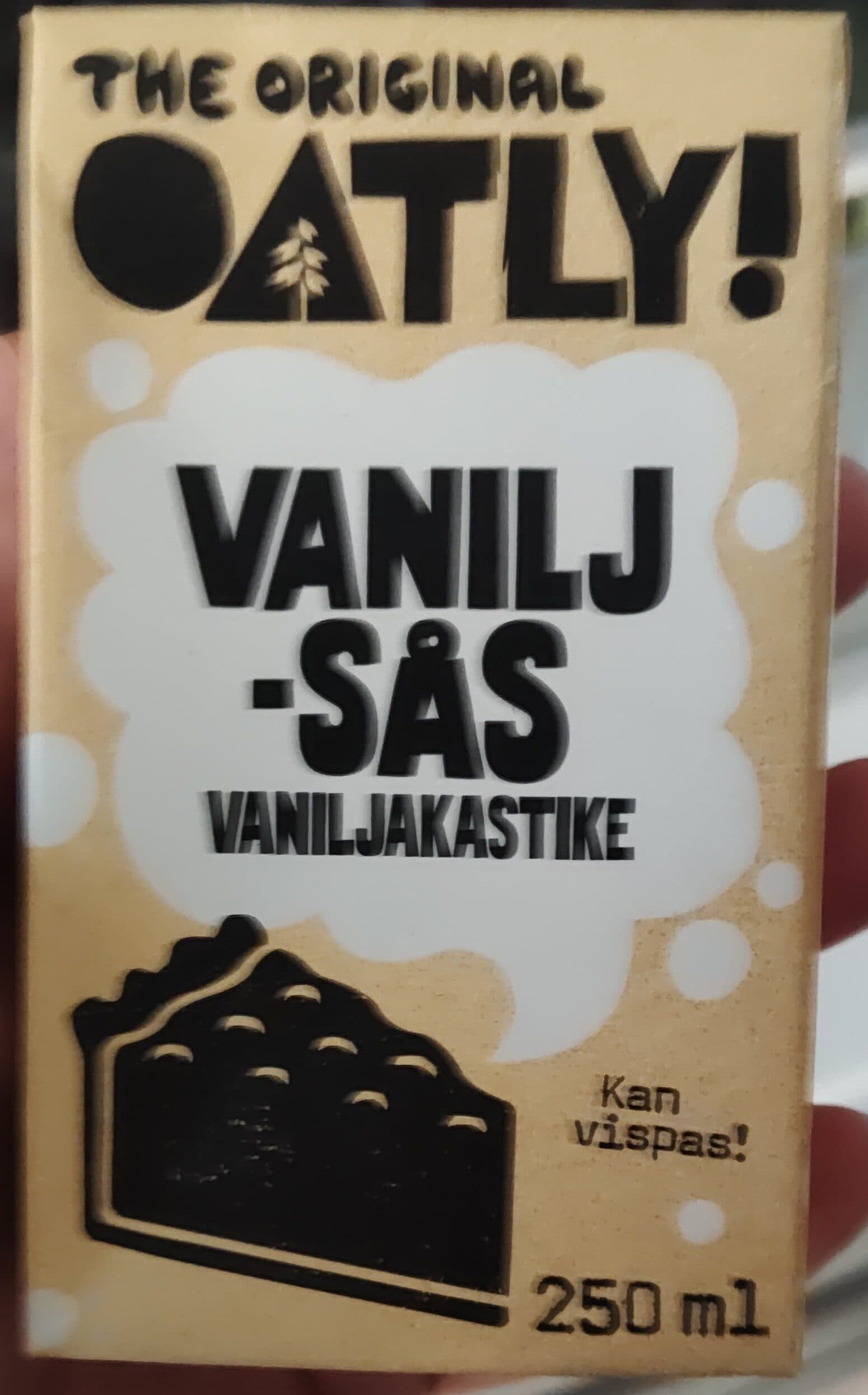 Oatly Vanilj-sås packshot