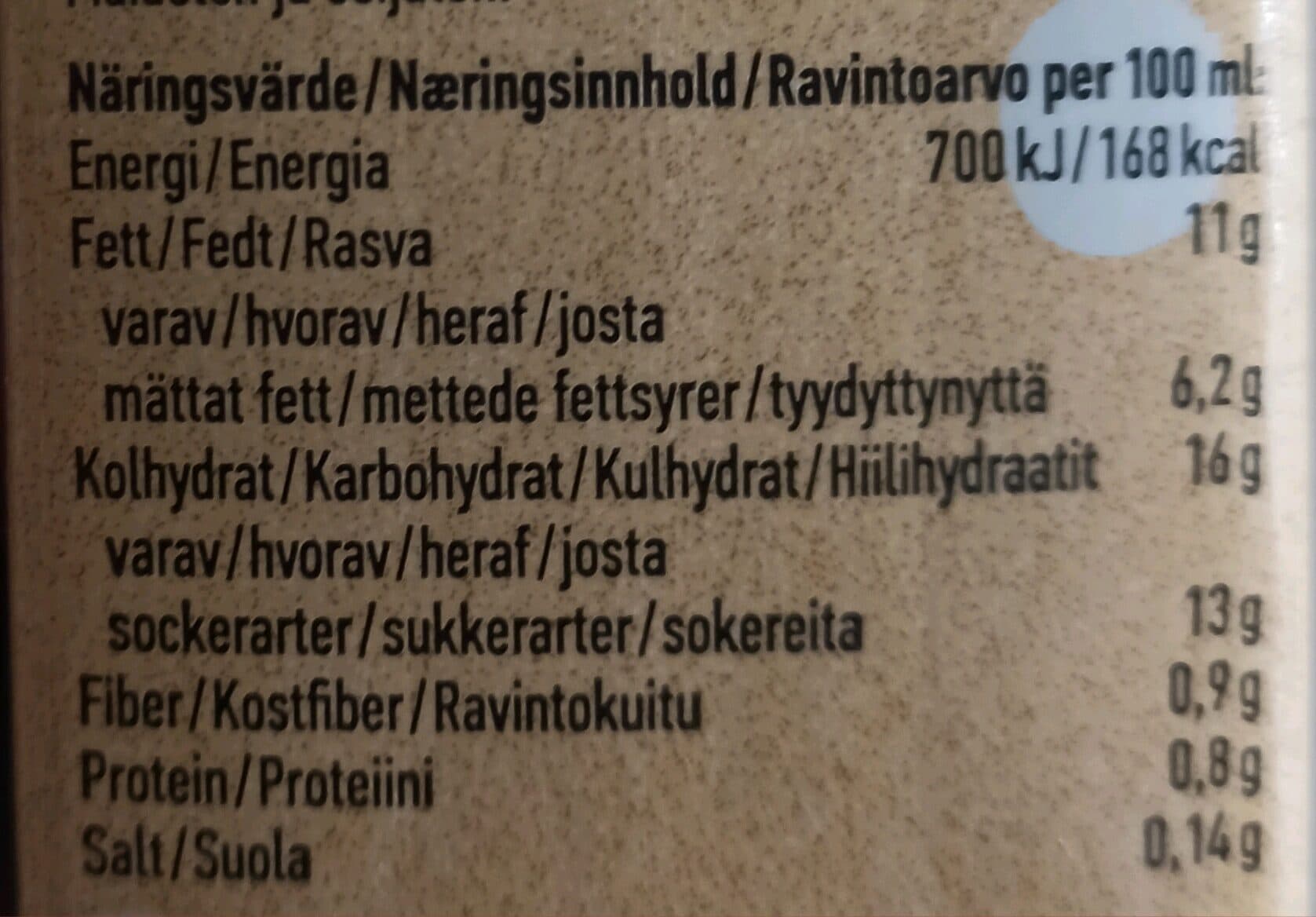 Oatly Vanilj-sås packshot