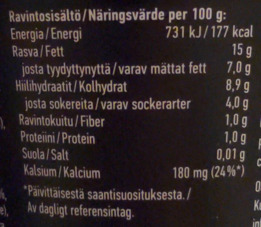 Oatly Ruokaan Fraiche packshot