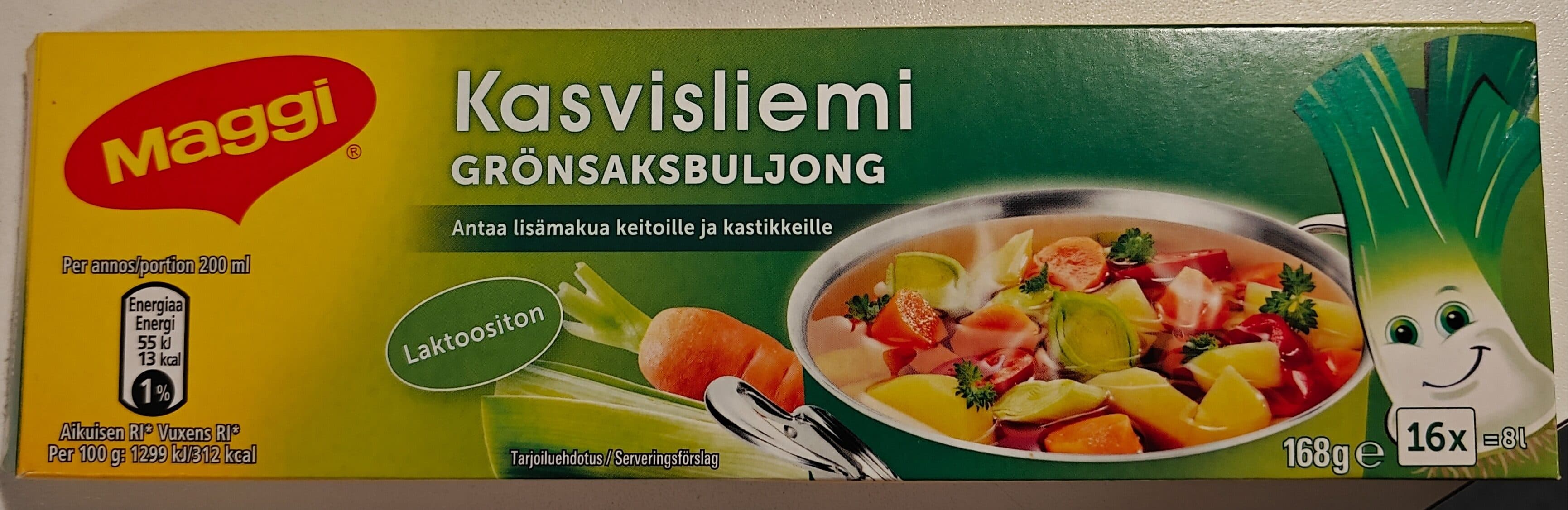 Maggi Kasvisliemi packshot