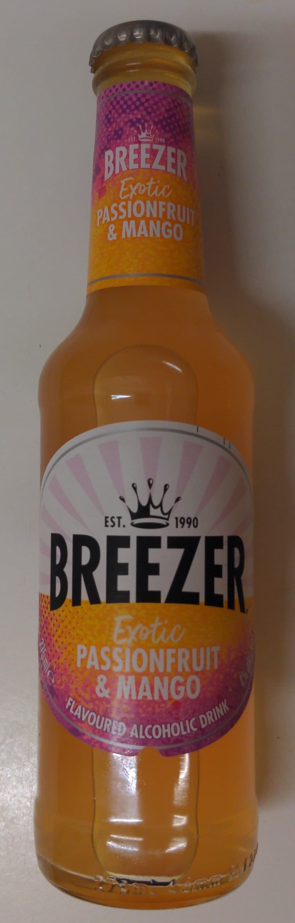 Breezer Breezer Exotic Passionfruit & Mango packshot