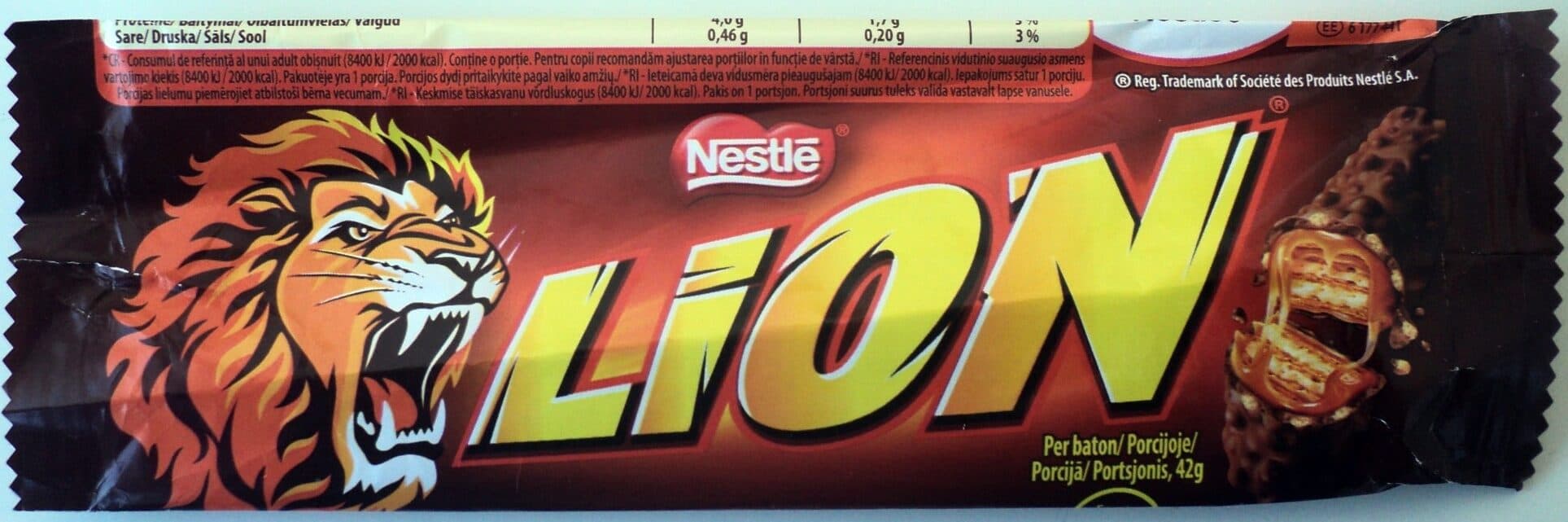Nestlé Lion packshot