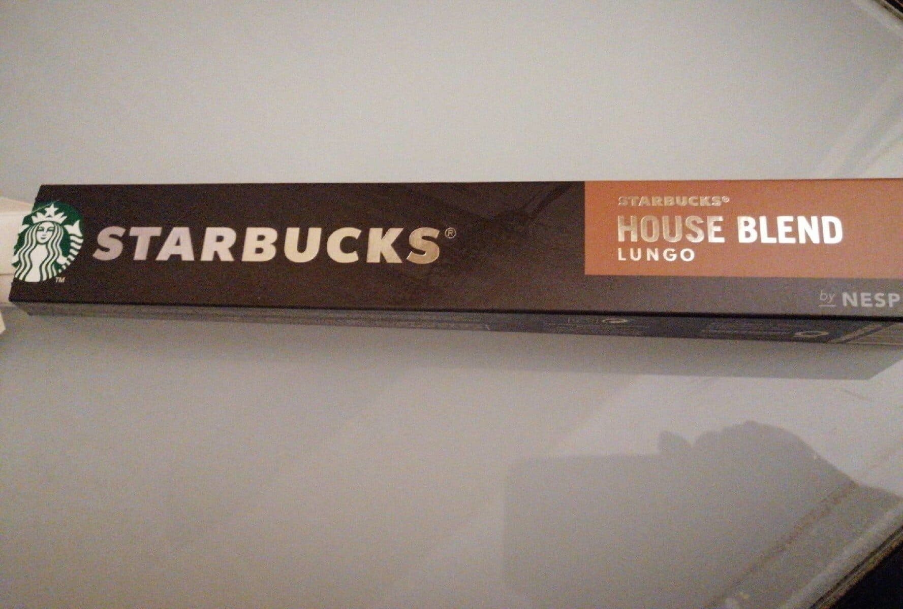 Starbucks House blend lungo packshot