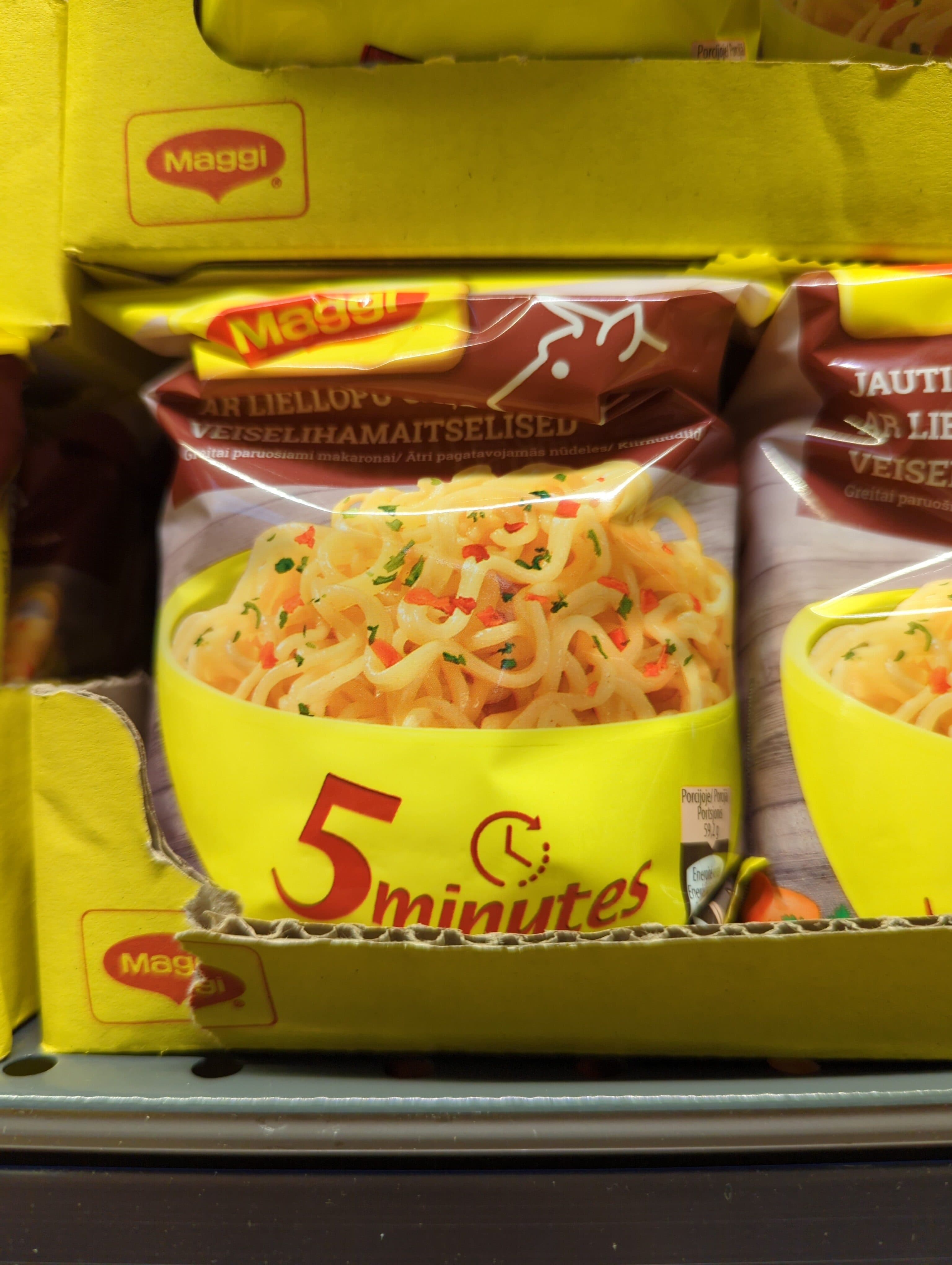 Maggi Veiselihamaitselised Nuudlid packshot