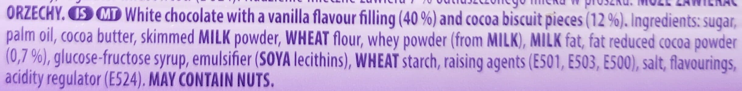 Milka Milka oreo white packshot