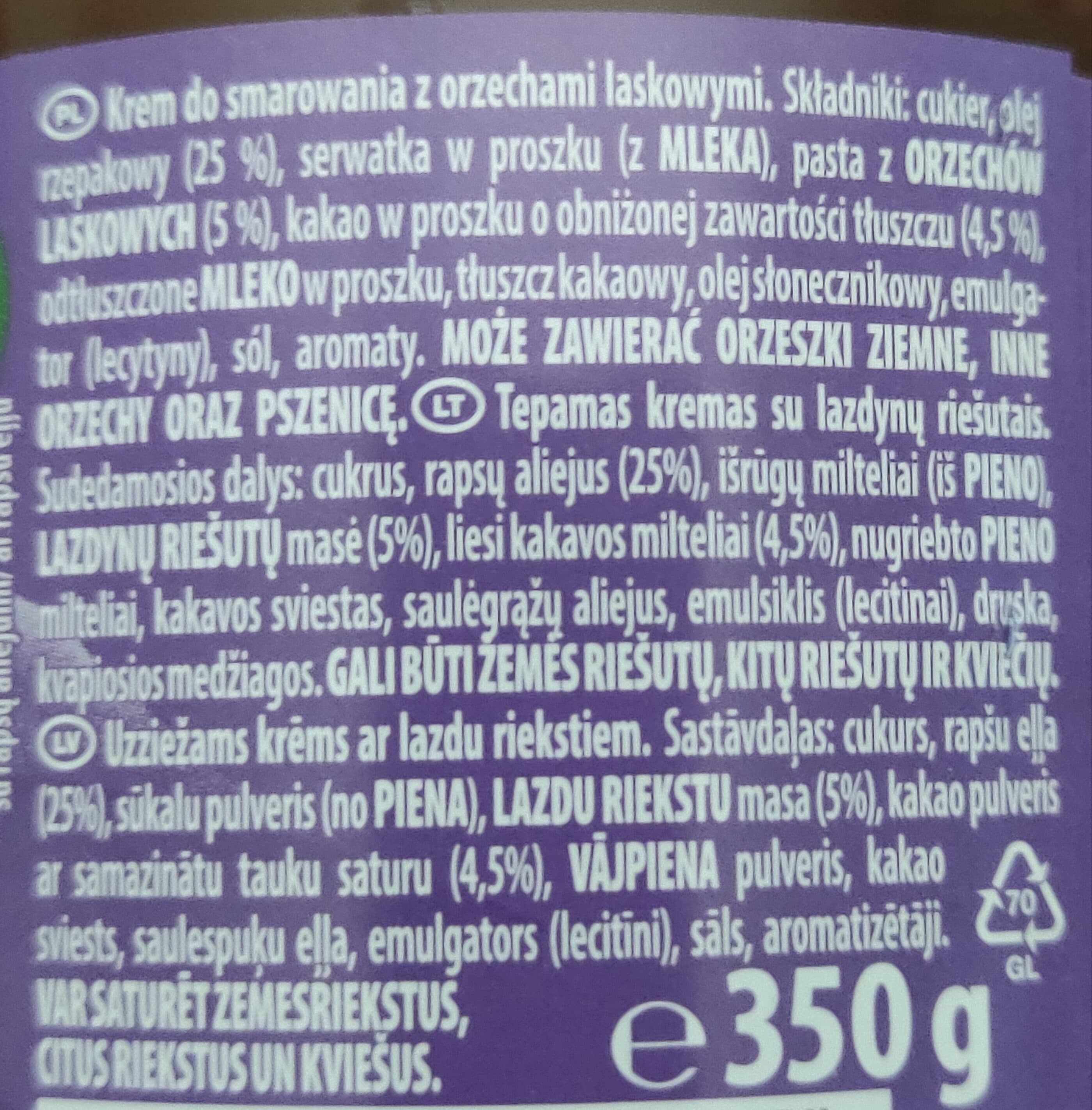 Milka Hazelnut Creme packshot