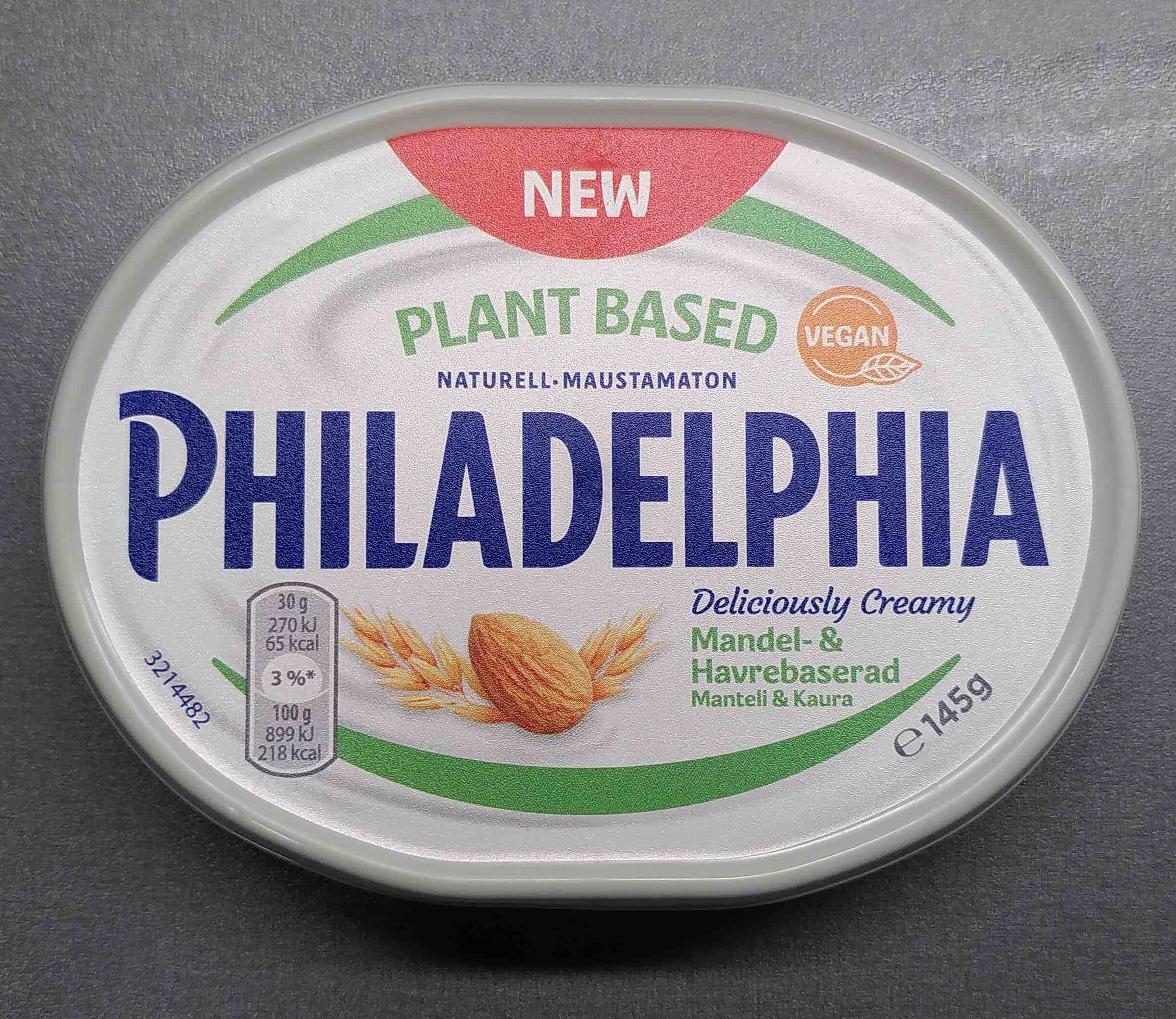 Philadelphia Naturell Mandel&Havre packshot