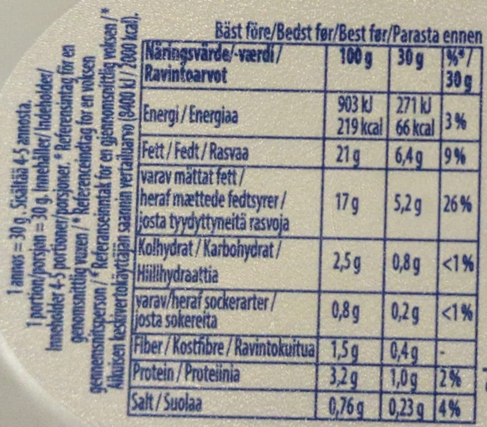 Philadelphia Naturell Mandel&Havre packshot