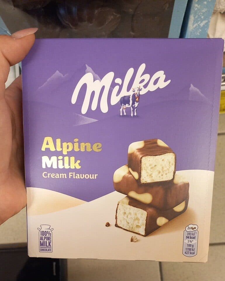 milka alpine packshot
