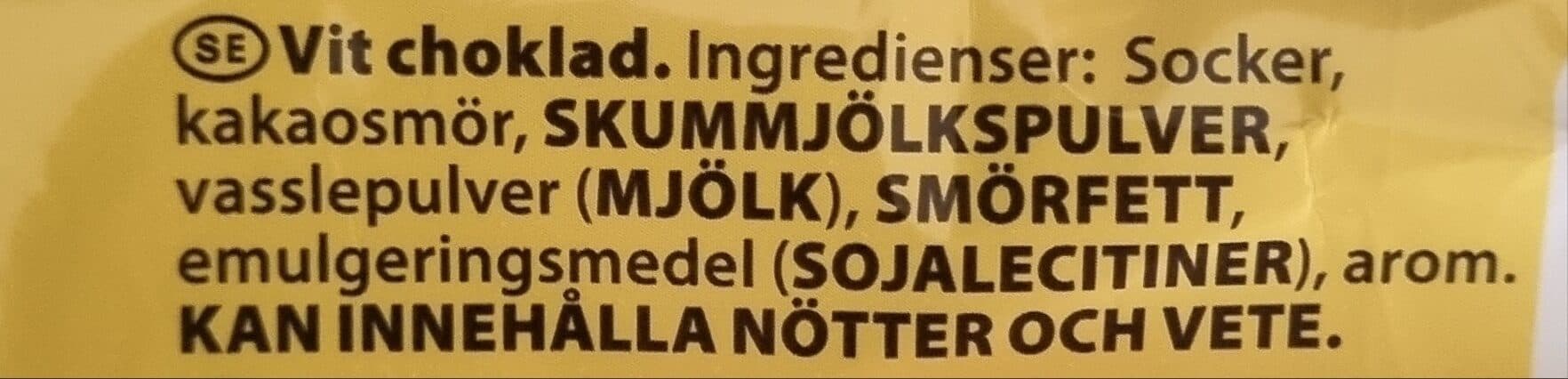 Marabou Vit Choklad packshot