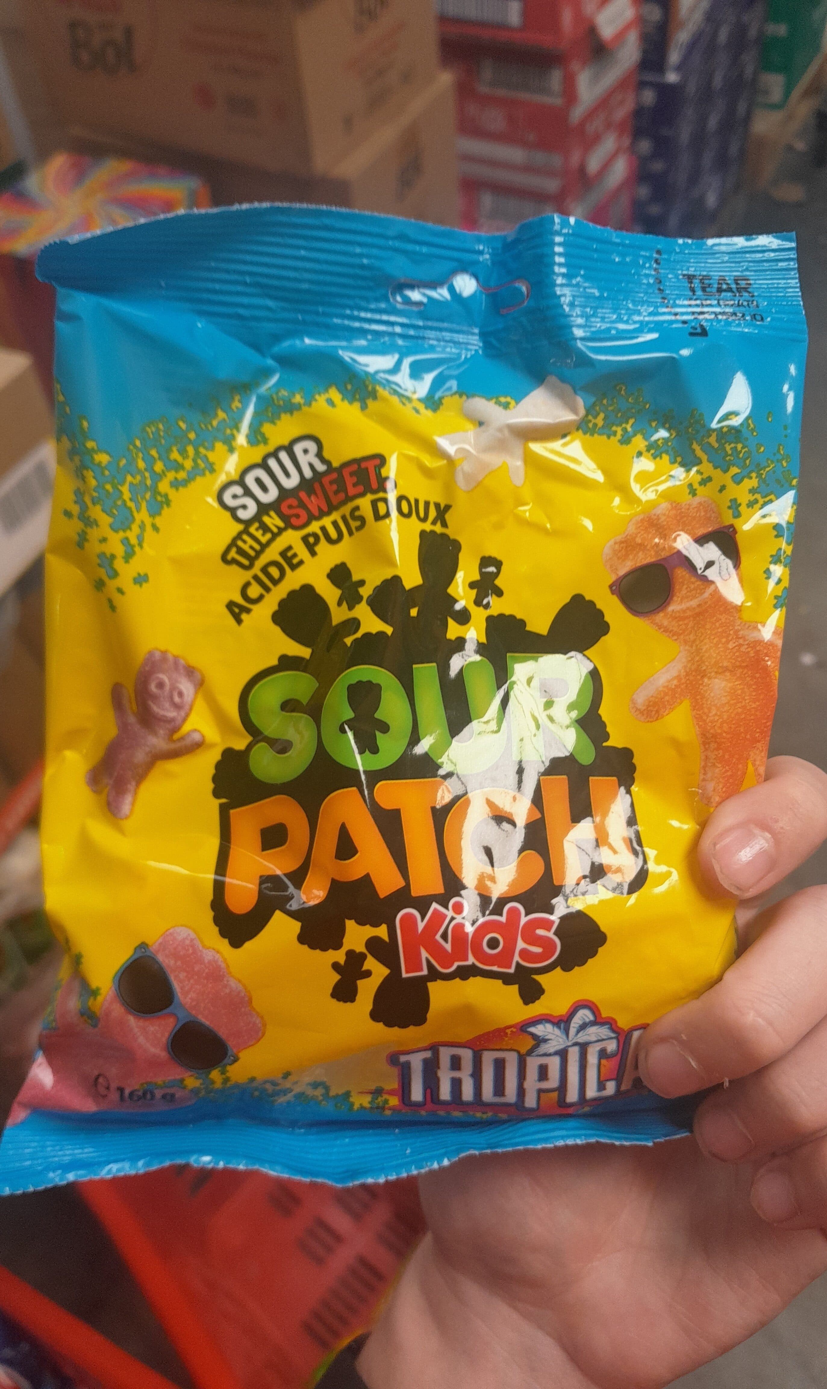 Mondelez Sour Patch Kids Tropical Fruit Gums packshot