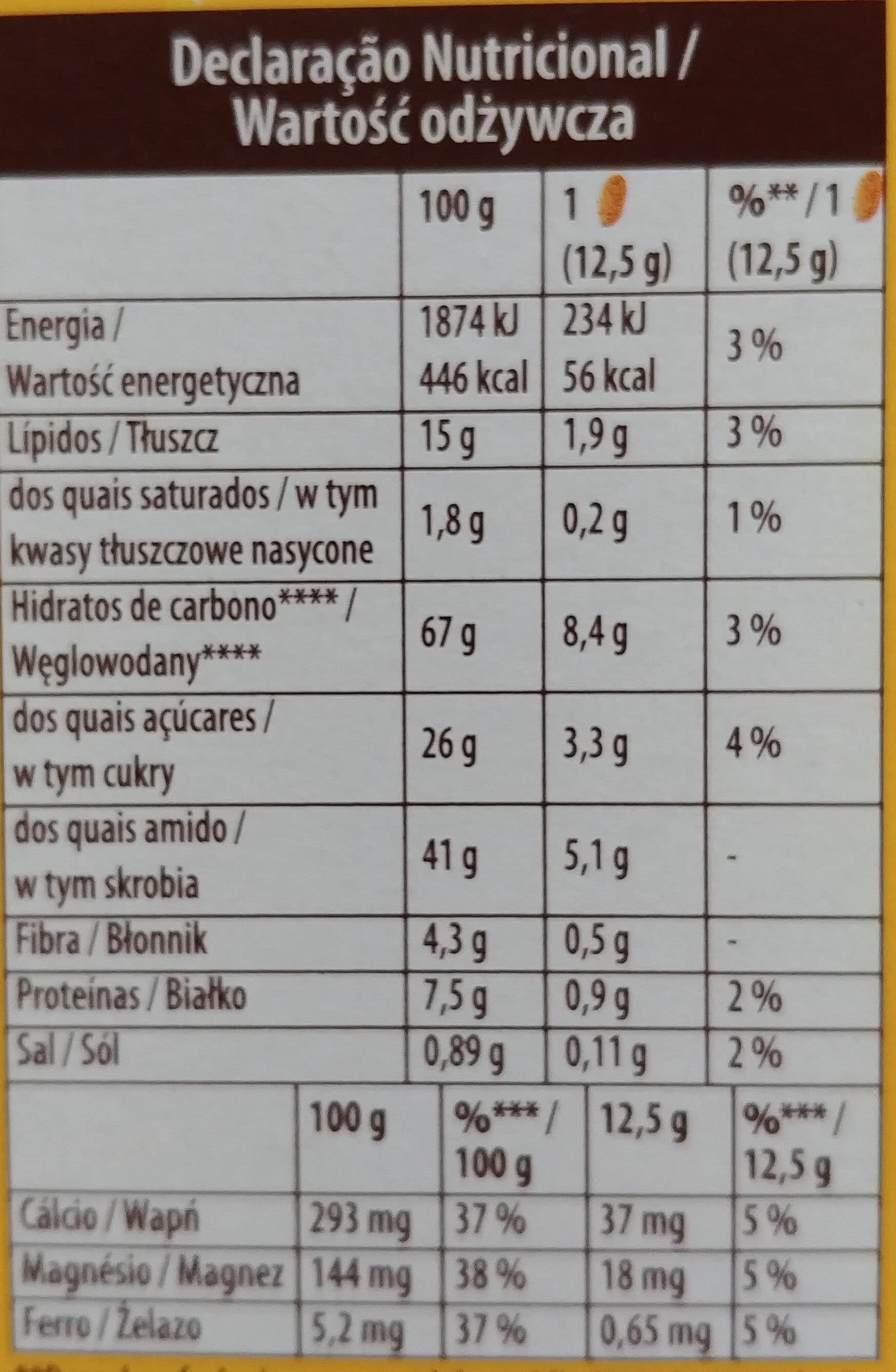 belVita Honey And Nut With Choc Chips packshot