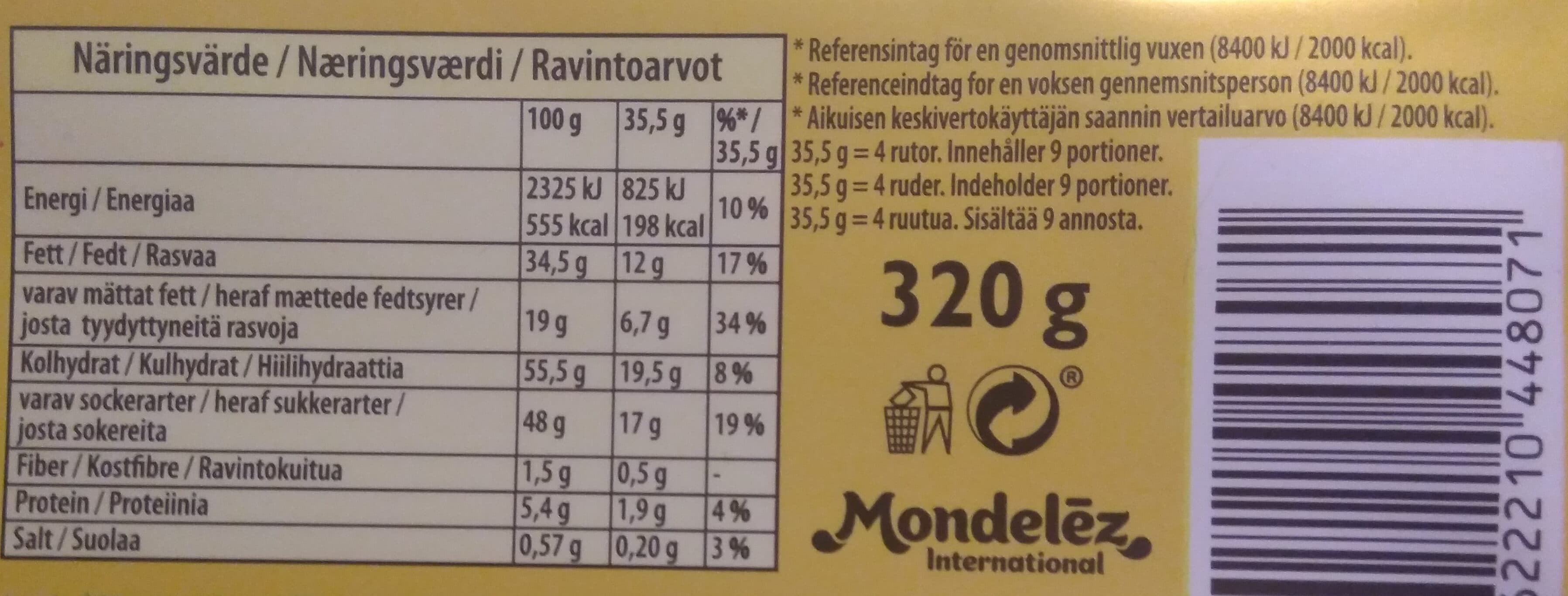 Marabou Marabou BIG Taste - Oreo Filled packshot