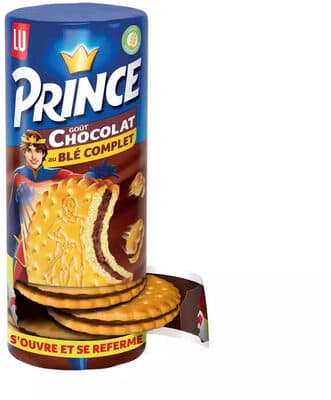 Mondelez Prince Goût Chocolat au blé complet packshot