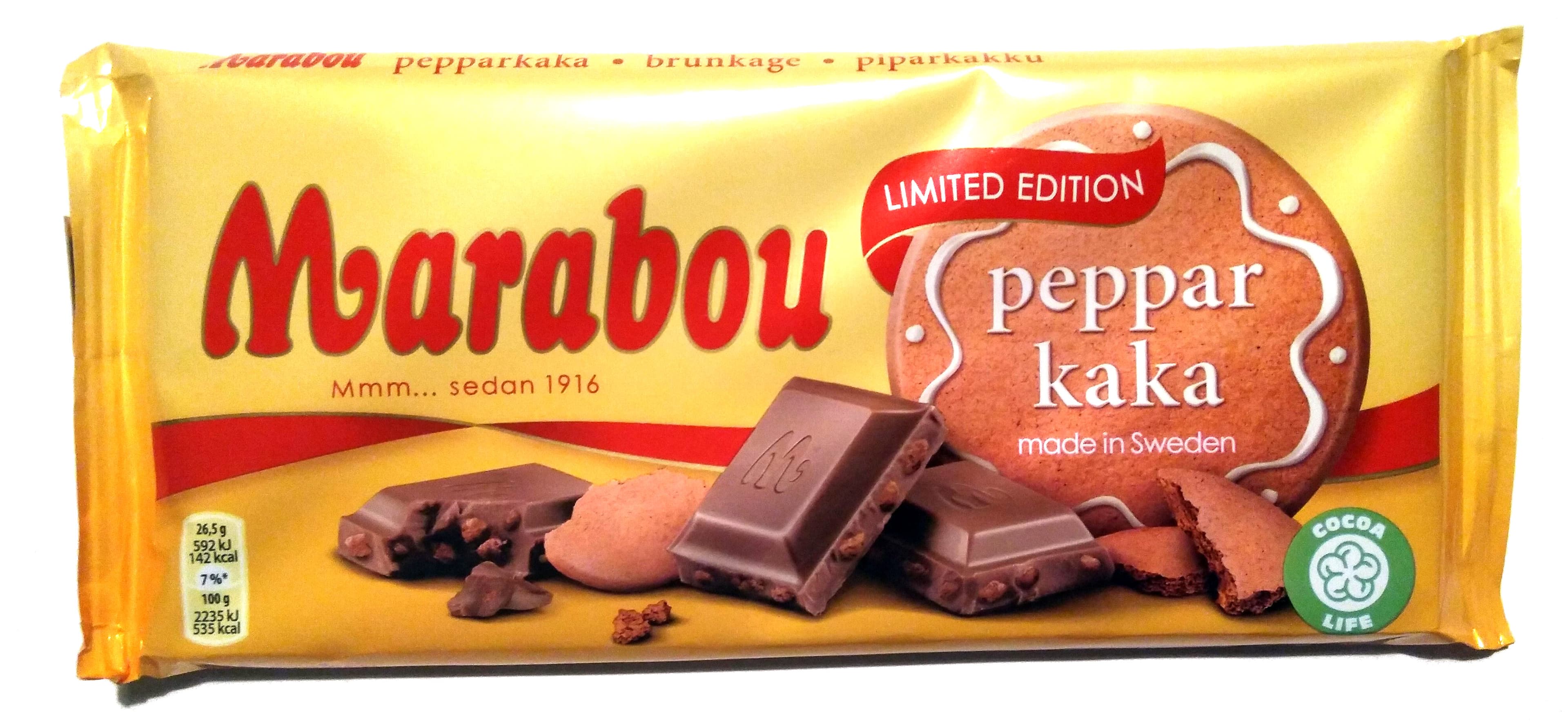 Marabou Pepparkaka packshot