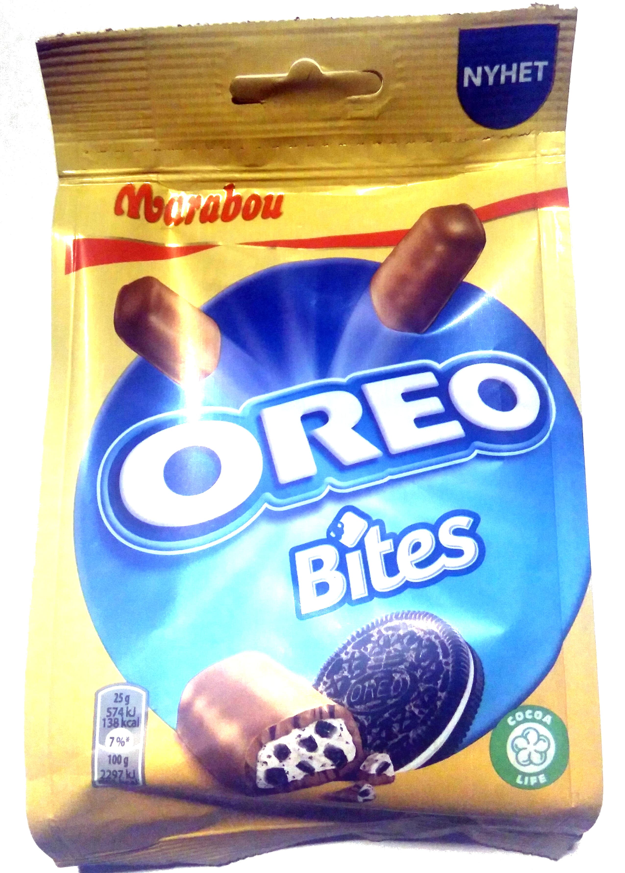 Marabou Oreo Bites packshot