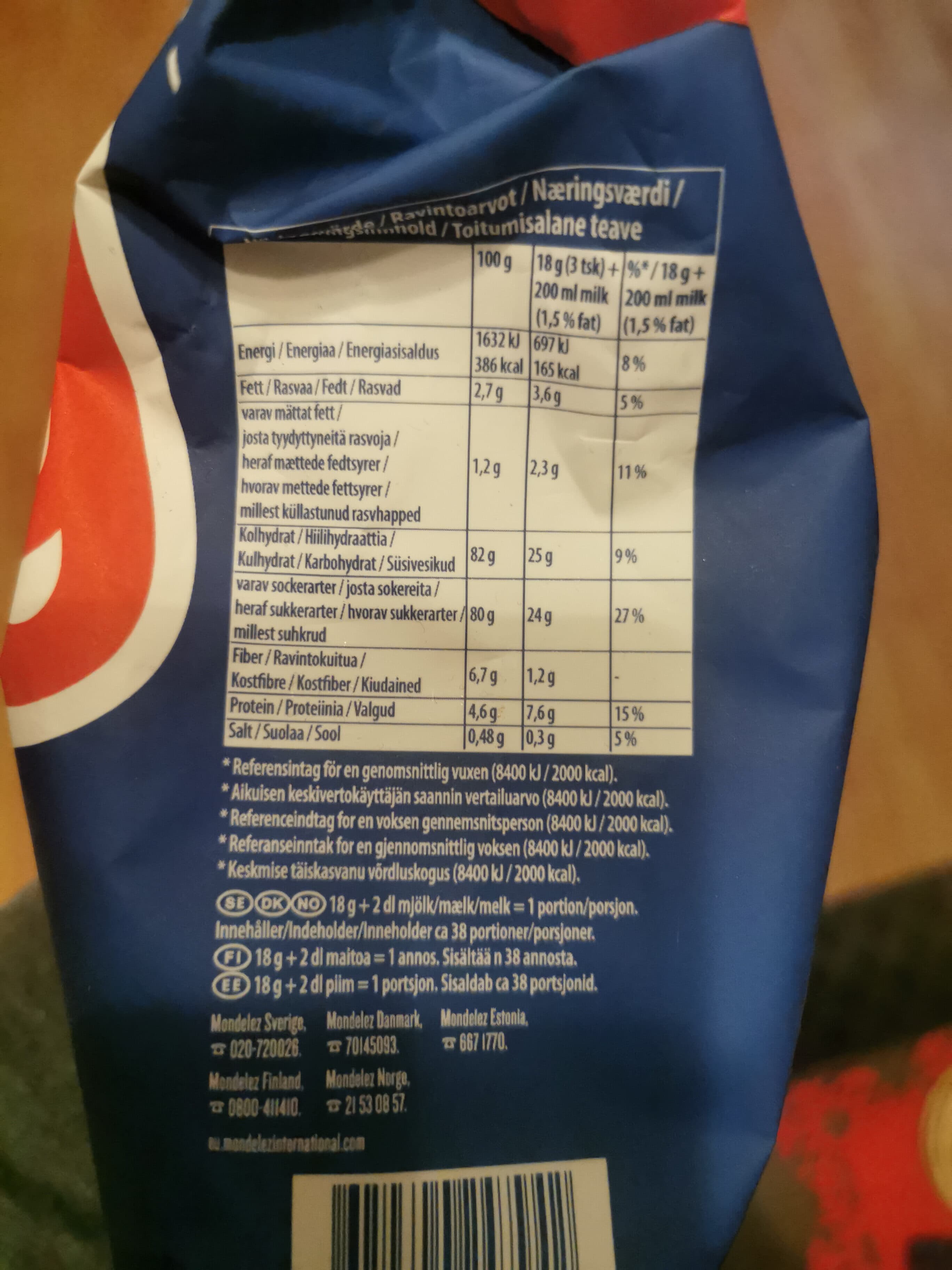 Mondelez oboy packshot