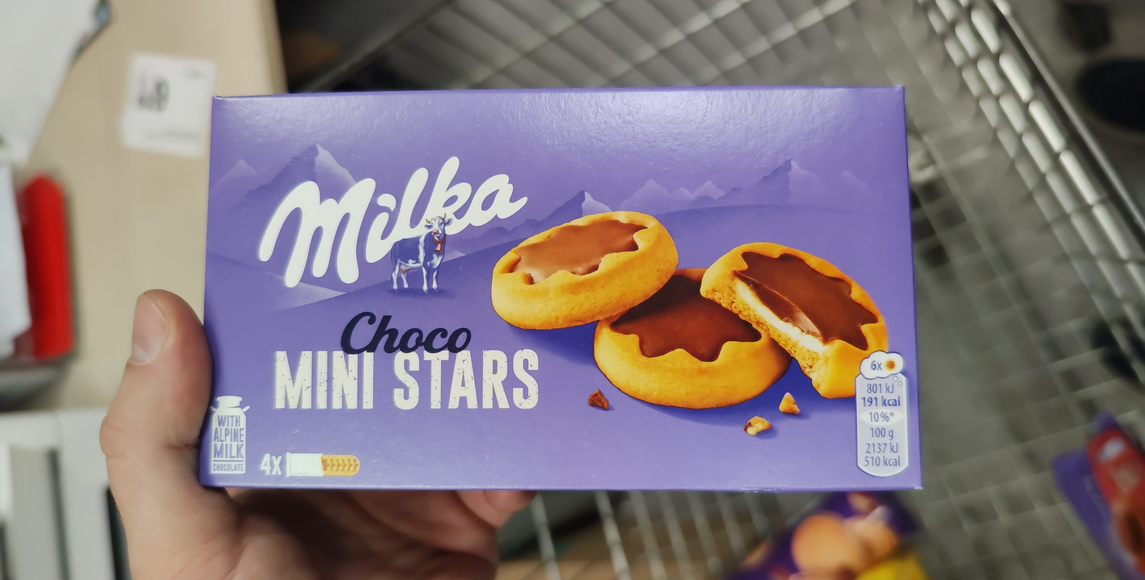 Milka Milka Choco Mini Stars packshot