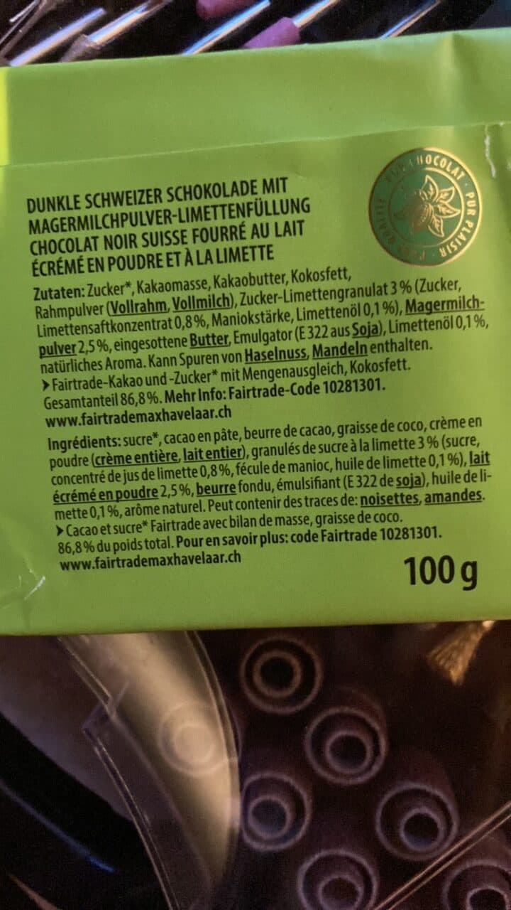 Halba Limette Noir packshot