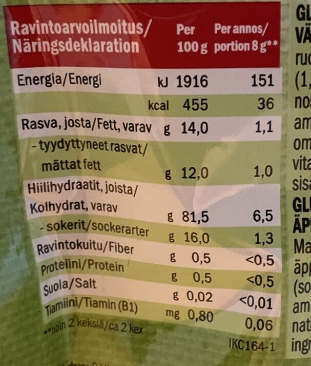Piltti Omenakeksi packshot