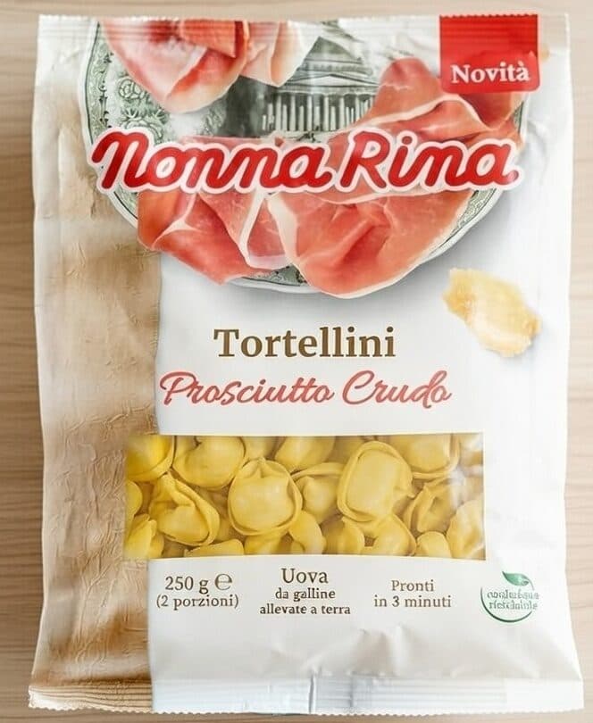 Nonna Rina Tortellini Prosciutto Crudo packshot
