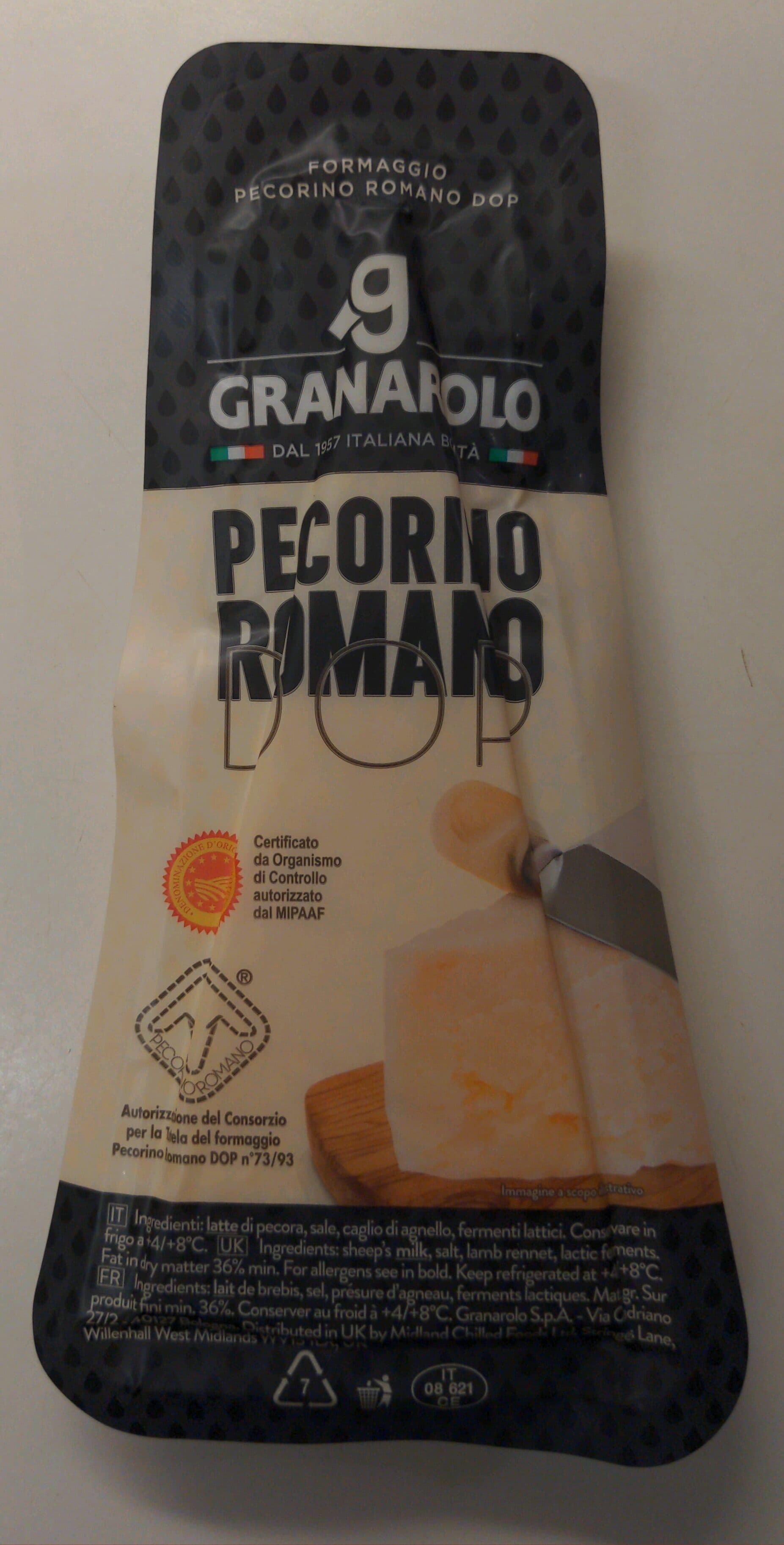 Granarolo Pecorino Romano packshot