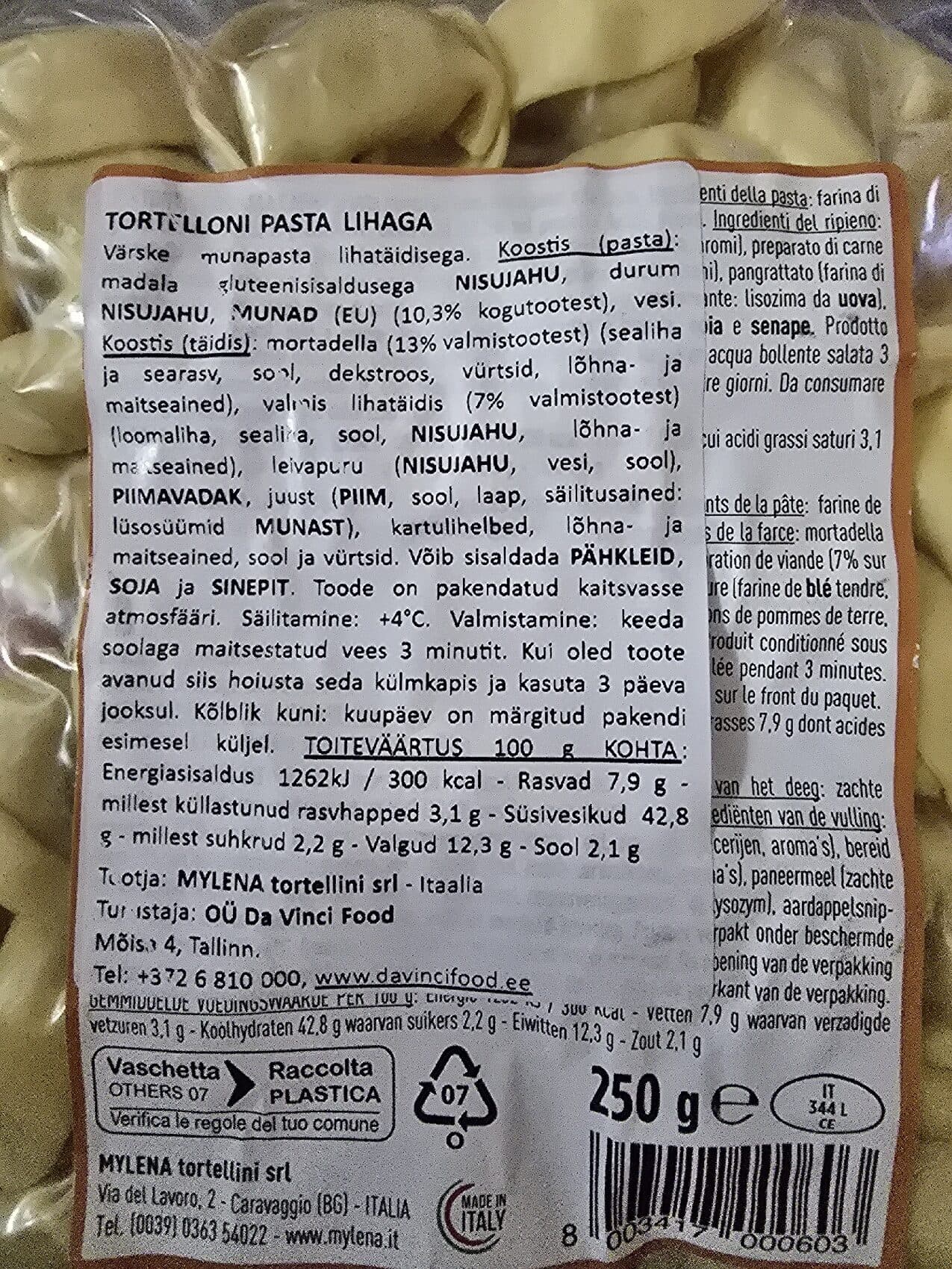 Mylena Tortelloni Alla Carne packshot